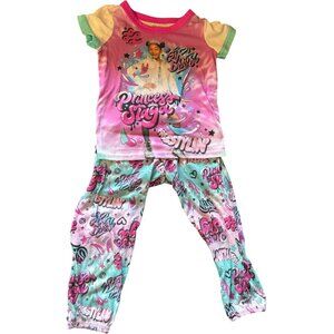 Nickelodeon girl's That Girl Lay Lay 2 piece top and bottoms pajamas sz 4‎